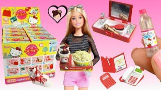 Barbie Doll House Miniatures - Hello Kitty Toys Rement Accesories