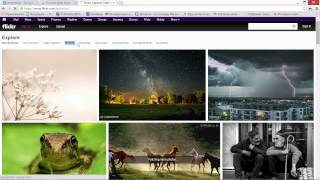How to download album from www.Flickr.com / как скачать альбом с фликр