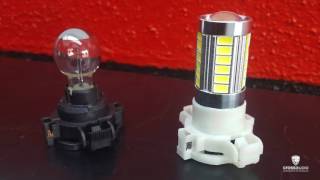 Citröen C6 instalación de luces diurnas Led
