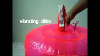inflatable sex chair with vibrating dildo