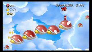 New Super Mario Bros U Soda Jungle-Para-Beetles Flight of the Para-Beetles