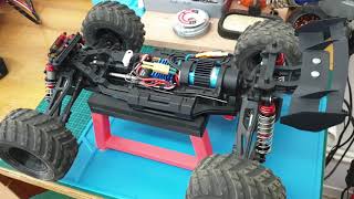 HBX (Haiboxing) 12815 Protector Mods/Upgrades... brushless, radio, shocks, tires and wing....