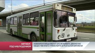 Новоуренгойцы могут отслеживать движение общественного транспорта в реальном времени