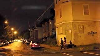 NEWARK NJ HOOD AT NIGHT