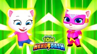 ГОВОРЯЩИЙ ТОМ ПОГОНЯ ГЕРОЕВ  Talking Tom Hero Dash против БЕГ ЗА ЗОЛОТОМ
