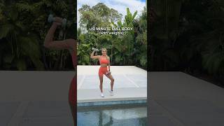 WEIGHTED FULL BODY BLAST! #rebeccalouisefitness #athomeworkouts
