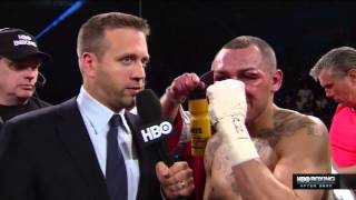 Max Kellerman's Chaotic Post-Fight Interview