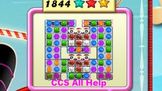 Candy Crush Saga Level 1844 NO BOOSTERS