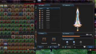 Crafting Lv.90 Holy Sword & +21 to +30 fortification | Aura Kingdom