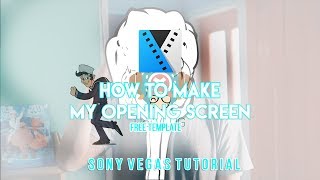 Cara Membuat Opening RaiBP | Free Template [Vegas pro Tutorial]
