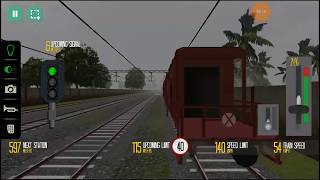Train simulator HD | Vaaniyambadi to  Chennai