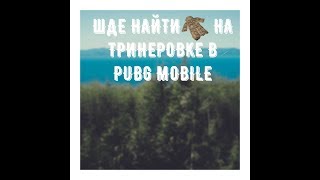 КАК НАЙТИ МАСКХАЛАТ НА ТРЕНИРОВКЕ В PUBG MOBILE