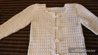 Обзор кардигана на девочку 7-8 лет