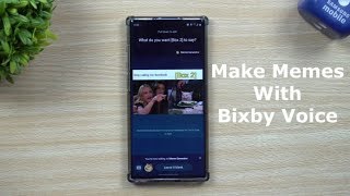Make Memes With Bixby Voice!