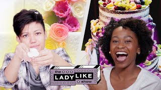 We Competed to Make Wedding Cakes • Ladylike