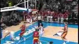 Real Madrid 104 - 103 Toronto Raptors NBA Europe LIVE 2007