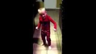 4 year old feels something warm-Diarrhea!