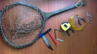 Подсак для лодки своими руками. The landing net for the boat with your own hands.
