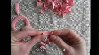 модульное оригами шляпа.
