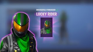 50,000 Fortnite V-Bucks Spending Spree! Buying NEW 'LUCKY RIDER' 'POT O GOLD' & MORE!