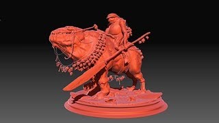 Speed sculpt - ZBrush - Apocalypse Horse - Pestilence