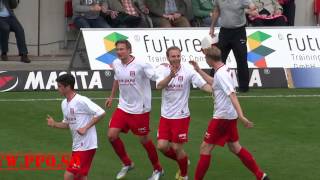 Hallescher FC vs. Alemania Aachen 1:0 3. Liga 2012/2013 Tor Furuholm