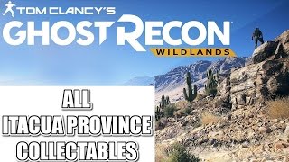 ★ Tom Clancy - Ghost Recon Wildlands: All Itacua Province Collectables. Medals/Files/Weapons ★