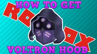 Roblox | How to get the Voltron hood | Roblox Voltron Universe Event