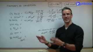 Factores de conversion 01 SECUNDARIA (3ºESO) matematicas
