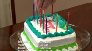 DIY Network's "I Want That" HGTV TV Show -- Colorflame Birthday Candles by Joelson Industries