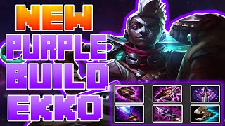New BEASTLY Purple Build EKKO | League of Legends | Patch 6.17