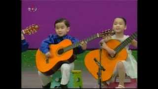 [Guitar Ens.] Chongam Kindergarten, Chongjin (4) {DPRK Music}