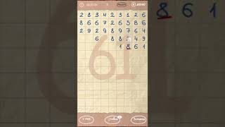 Циферки Doodle Numbers на Android. Как пройти ? Уровень (Level) 61