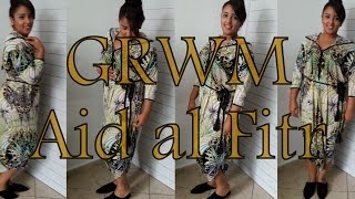 [ GRWM N°1 ] ❤️ Aid al fitr ❤️ توجدو معايا لنهار العيد