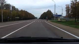 Медынь - Малоярославец - Подольск - Москва / Medyn - Moscow 15/09/2012 (timelapse 4x)