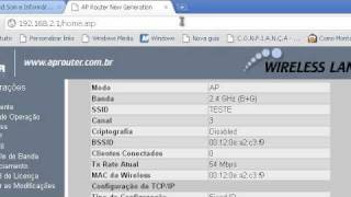 Tutorial configurando ap - roteador engenius