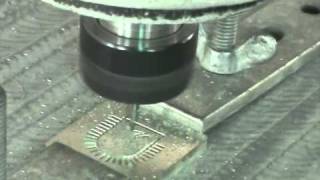 Гравировка латуни на станке с ЧПУ (Engraving Brass)