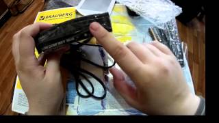 Распаковка ресивера DVB T2 BBK SMP129HDT2 и отзыв о Цифровой тв приставке Rolsen RDB 511NW