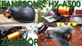 "ZUBEHÖR FÜR DIE PANASONIC HX-A500 ACTION CAM" -Vorstellung