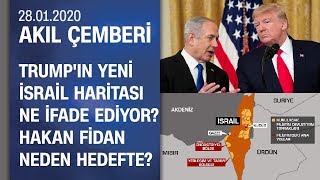Yüzyılın Planı nedir? İsrail haritası ne ifade ediyor? Fidan neden hedefte? -Akıl Çemberi 28.01.2020
