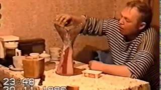 Строганина.  Рыбак Толстихин. Енисей