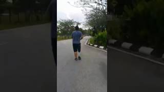 Amputee: 1st try jog.