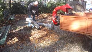 Aspirafoglie da sponda a vasca Agrinova, Debris loaders #boscopulito #SottoboscoPulito