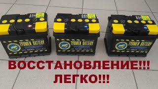 Восстановление автомобильного аккумулятора своими руками, десульфатация пластин
