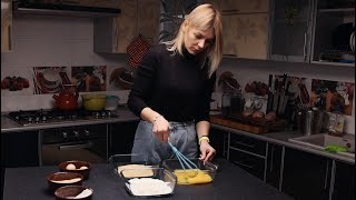 CHICKEN BREAST with CHEESE in an OVEN. ART FOOD VIDEO