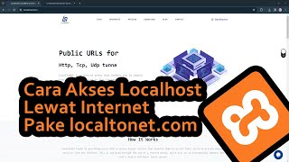 Cara localhost jadi bisa diakses online lewat internet dari mana saja pake localtonet.com