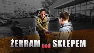 ŻEBRAM POD SKLEPEM - Czy bycie hojnym się opłaca ?| ROBSON TEST