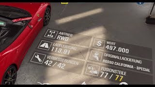 CSR Racing 2 | Ferrari California | Best Tune & Shift Pattern