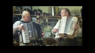 Michael und Dieter - Akkordeon-Duo, Stimmungslieder-Medley mit Gesang