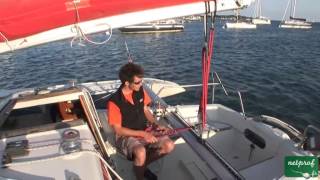 Le palan d'écoute de grand voile